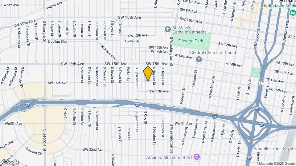 1615 S Ong St Map and Location Details