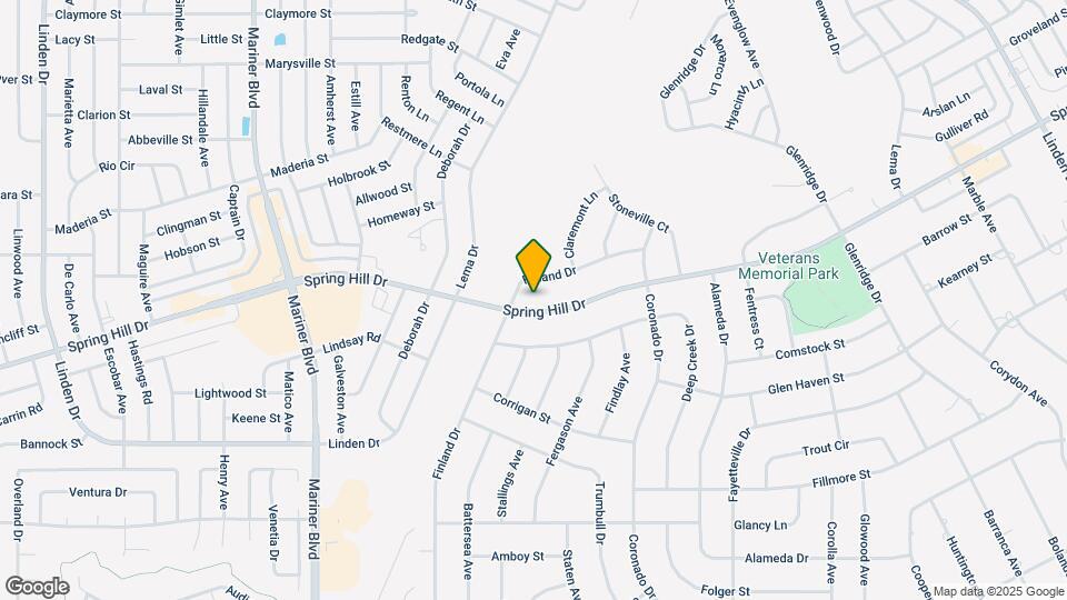 11409 Spring Hill Dr Map and Location Details
