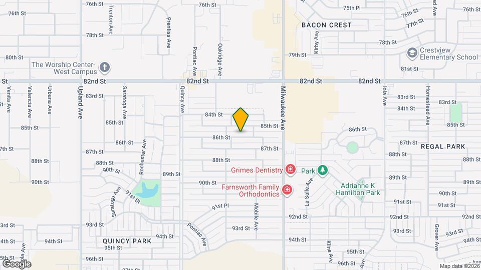 6542 86th St Map and Location Details