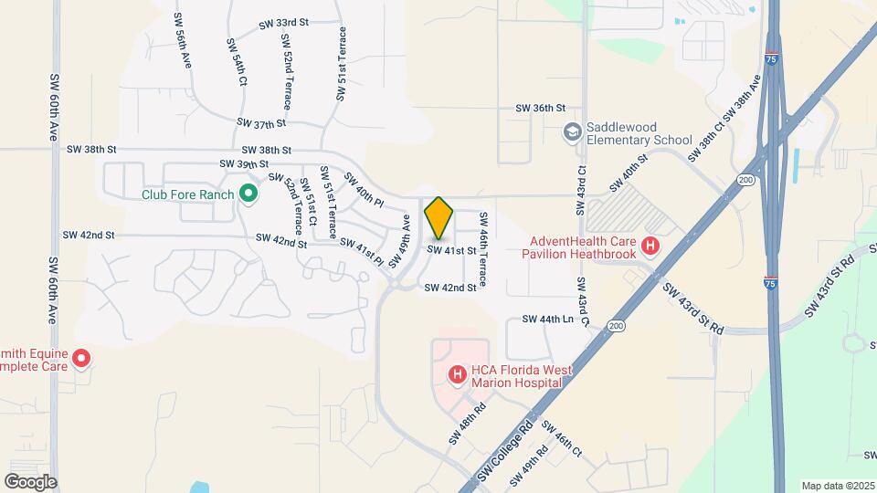 4761 SW 41st St Map and Location Details