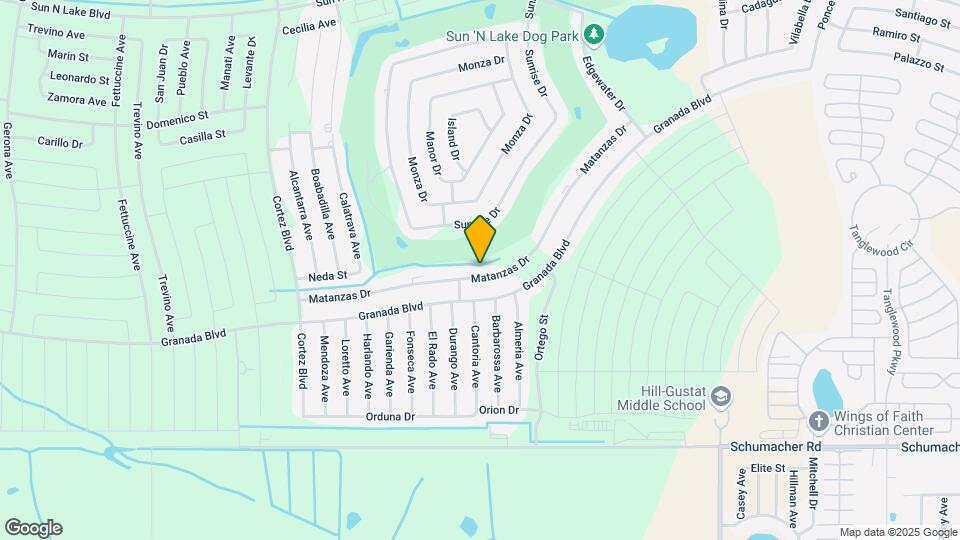 5954 Matanzas Dr Map and Location Details