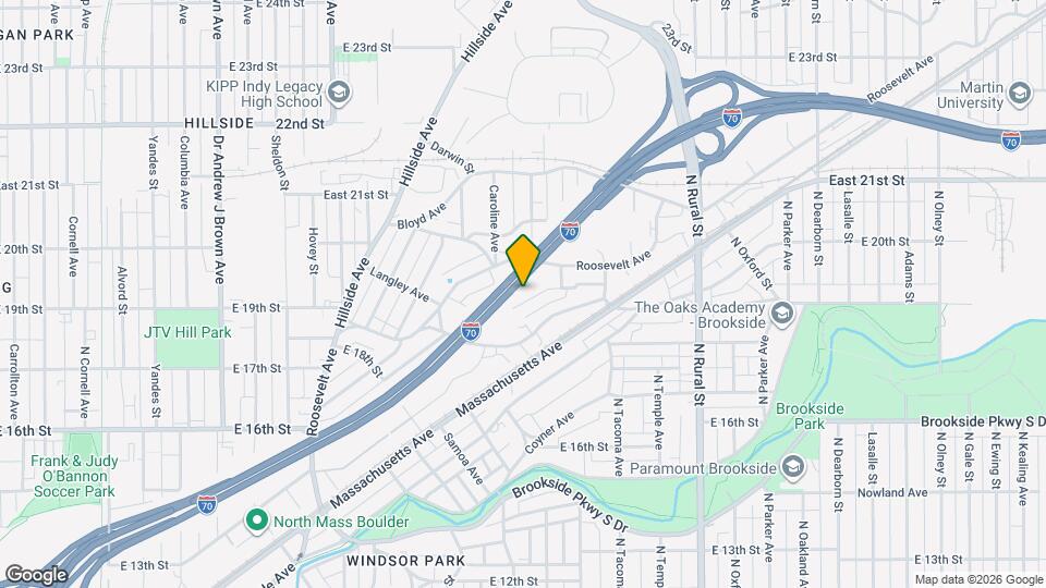 2224 Langley Ave Map and Location Details