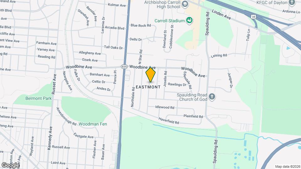 1610 Garwood Dr Mapa y Detalles de la Ubicación