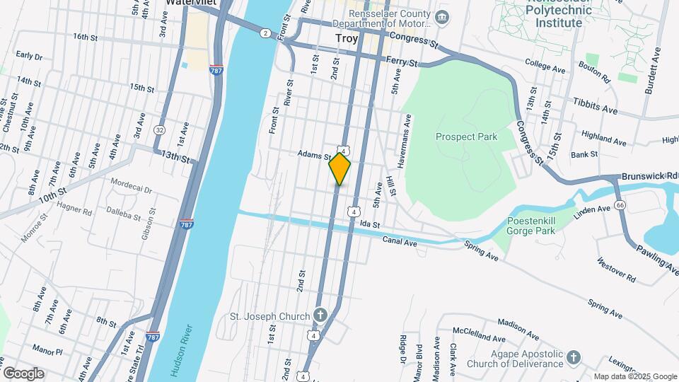 278 3rd St Map and Location Details