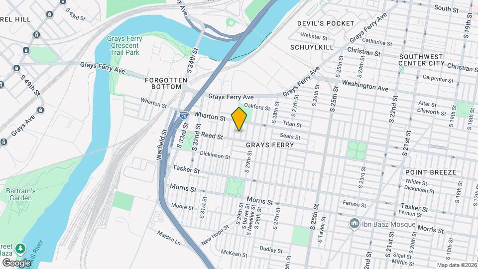 1338 S Myrtlewood St Map and Location Details