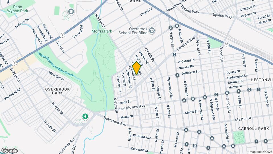 947 N 66th St Map and Location Details