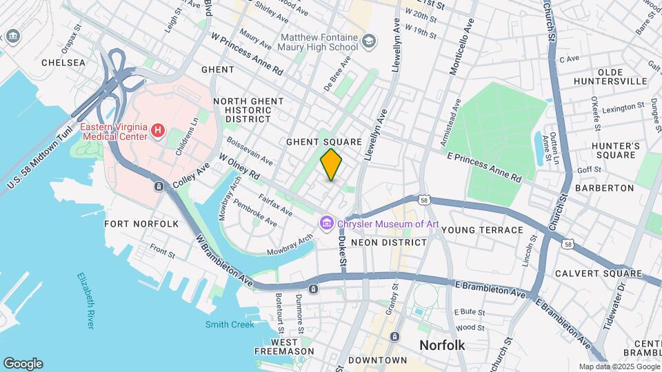 313 Raleigh Ave Map and Location Details