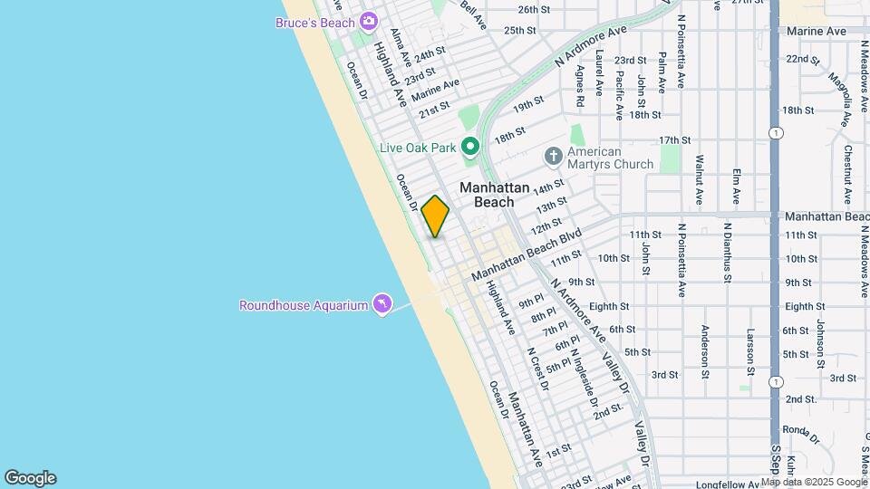 1308 Ocean Dr Map and Location Details