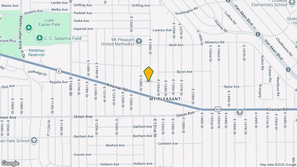 3366 E 130th St Map and Location Details