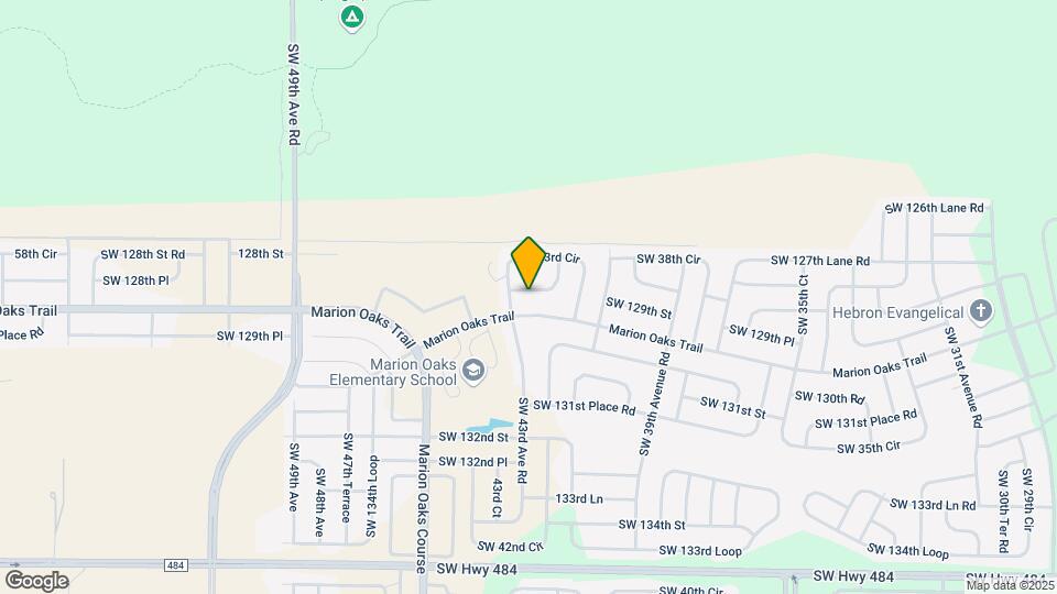 4280 SW 128th Pl Map and Location Details