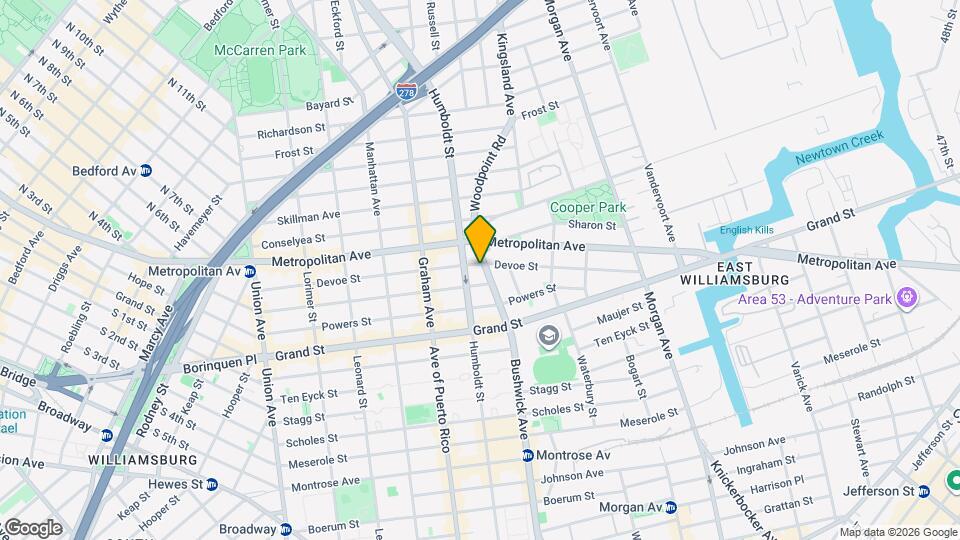 30 Bushwick Ave Map and Location Details