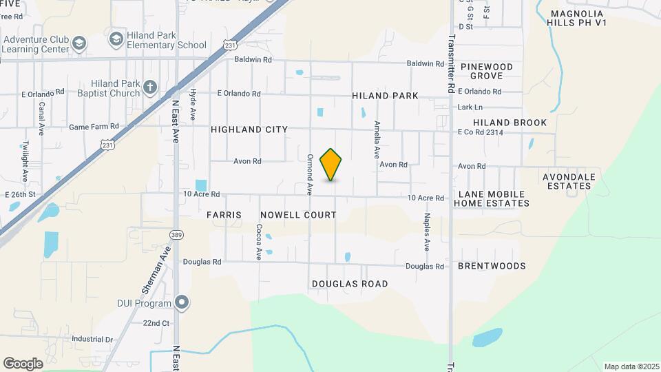 2609 Outlaws Wy Map and Location Details