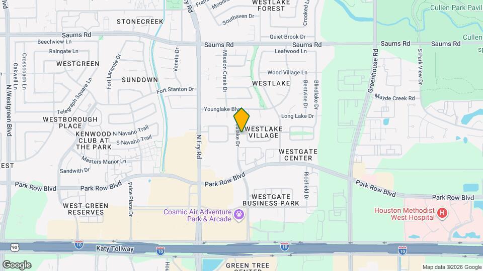 1722 Foxlake Dr Map and Location Details