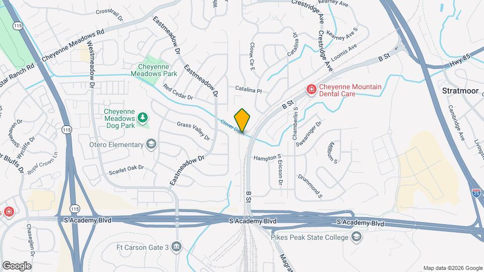 4205 Loomis Ave Map and Location Details