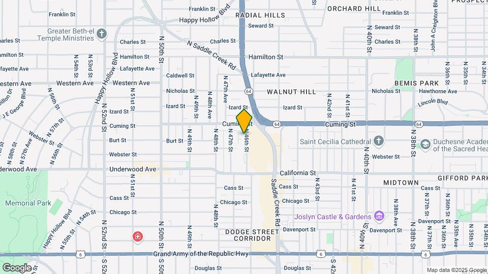 816 N 46th St Map and Location Details