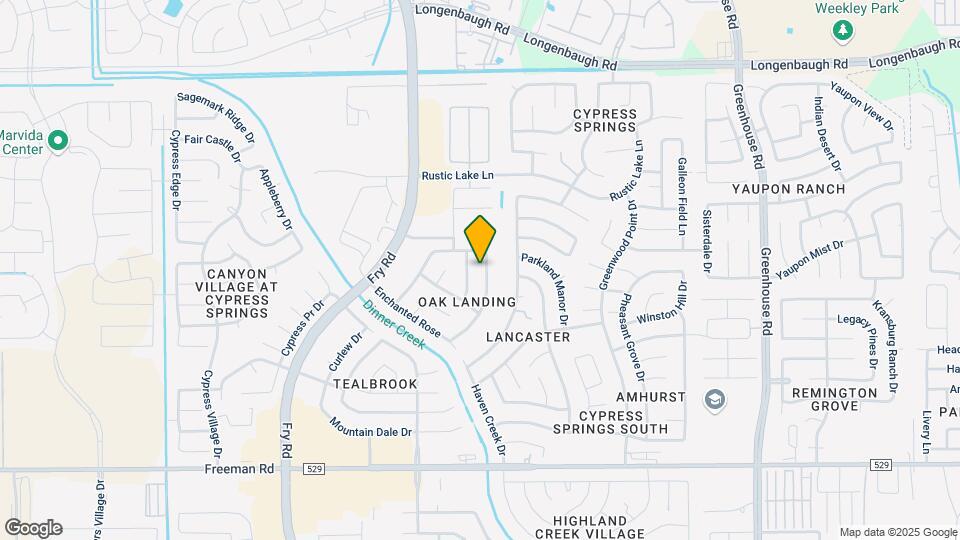 7531 Oakwood Canyon Dr Map and Location Details