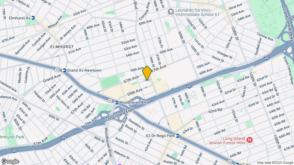 Rego Park Gardens - Coop Map and Location Details