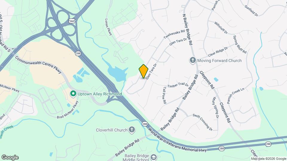 5006 Glen Tara Dr Map and Location Details