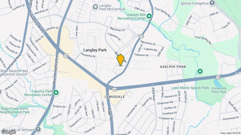 7970 Riggs Rd Map and Location Details