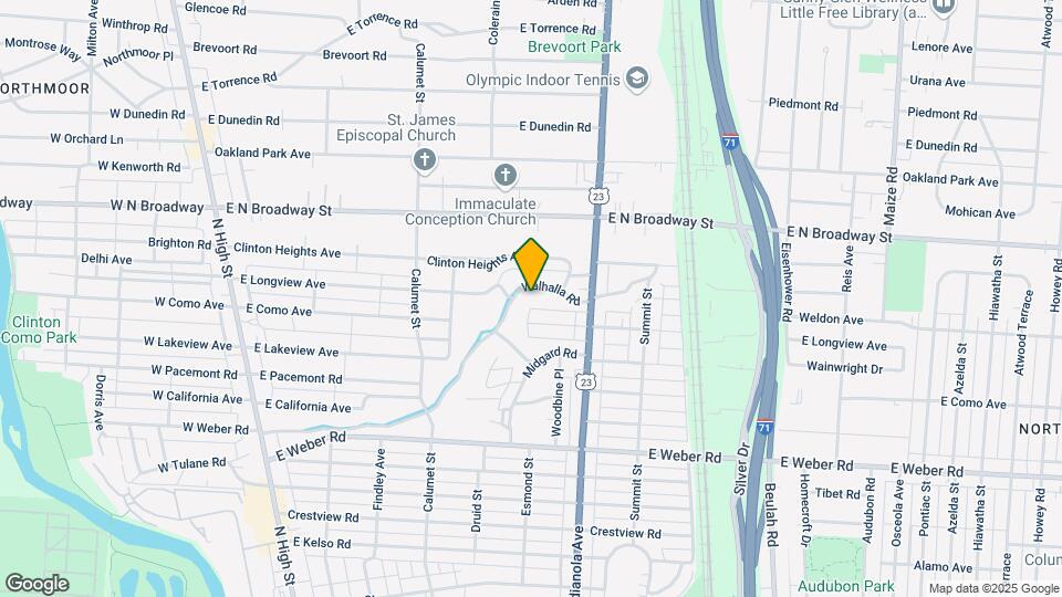 413 Walhalla Rd Map and Location Details