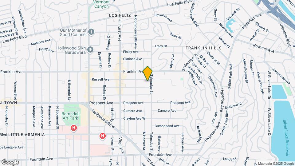 4310 Russell Avenue Map and Location Details