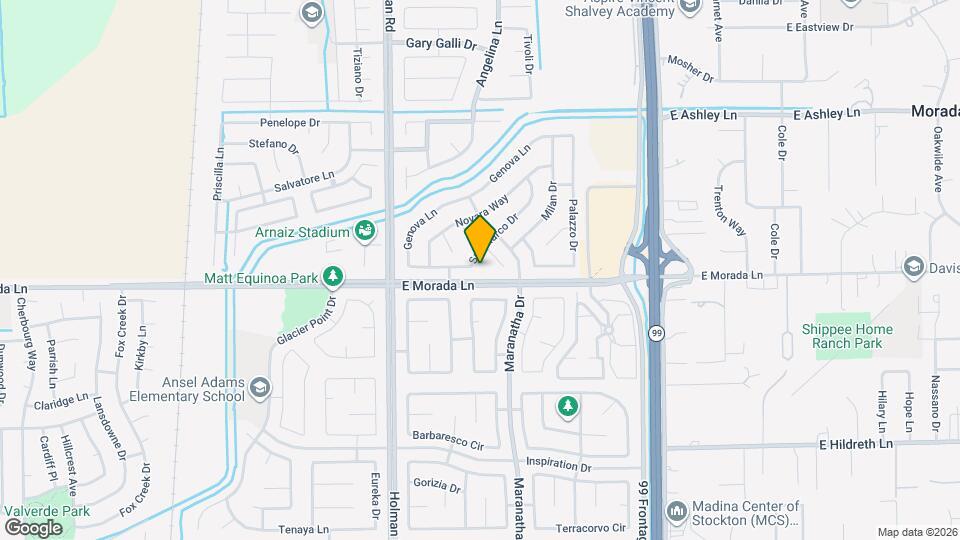 3662 San Marco Dr Map and Location Details