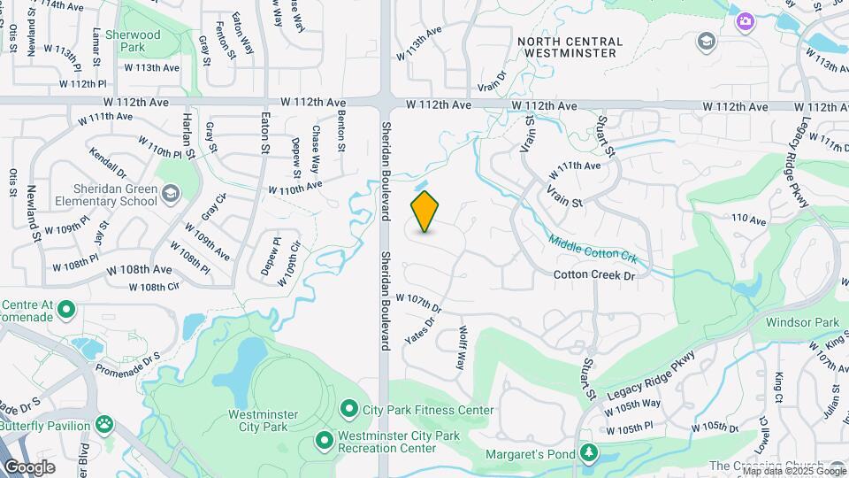 5094 W 109th Cir Map and Location Details