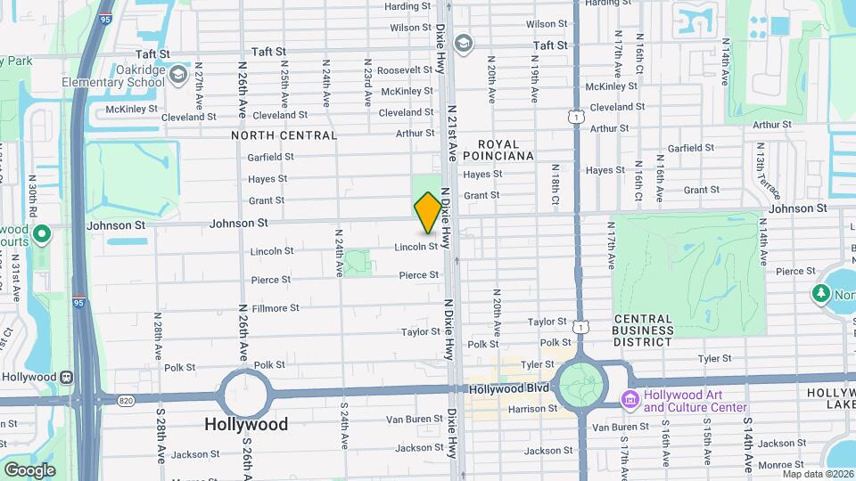 2131 Lincoln St Map and Location Details