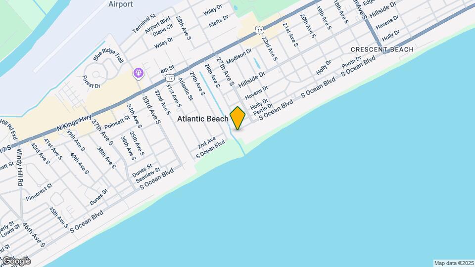 2701 S Ocean Blvd Map and Location Details