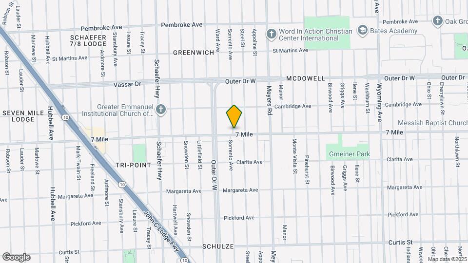 18260 Sorrento Ave Map and Location Details