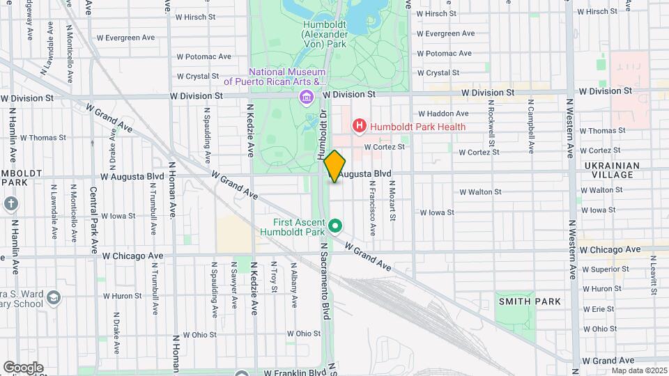 923 N Sacramento Blvd Map and Location Details