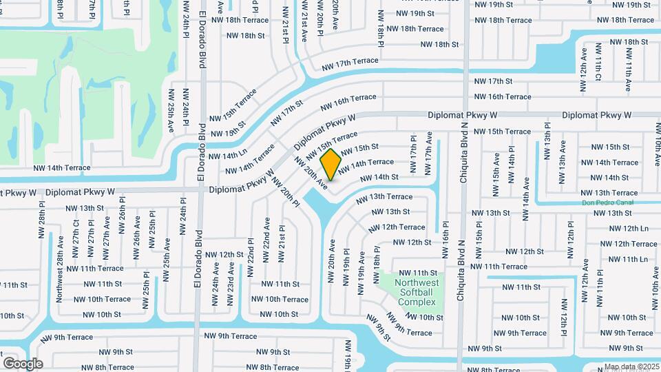 1922 NW 14th Terrace Map and Location Details