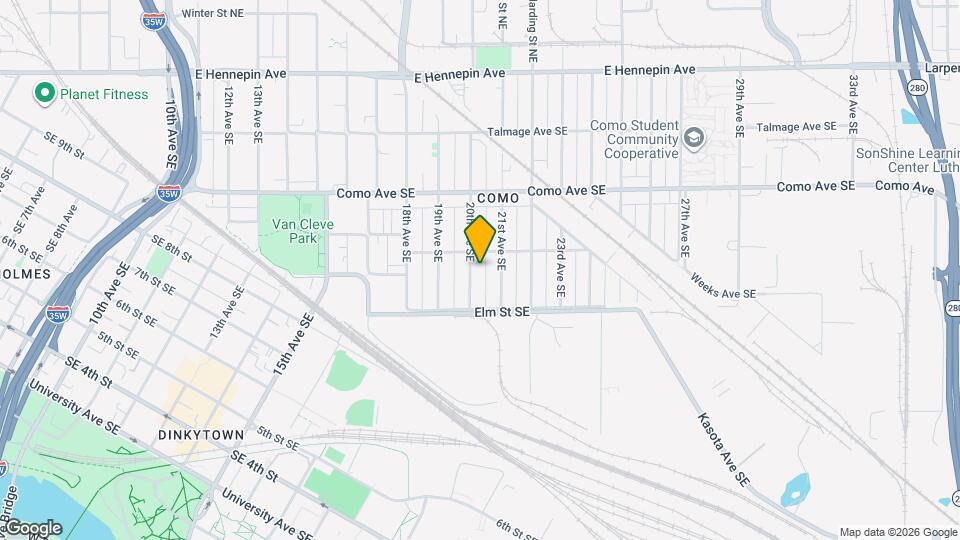 868 20th Ave SE Map and Location Details