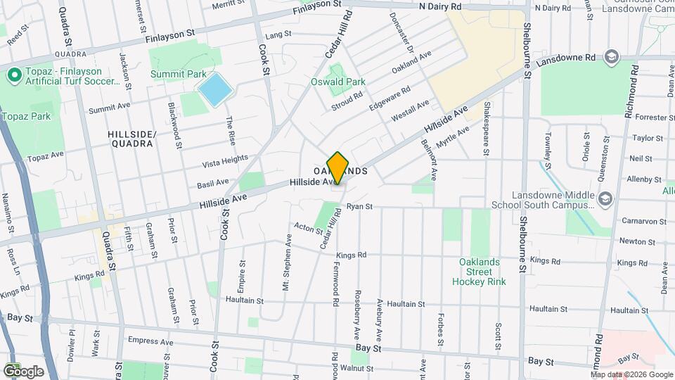 2790 Cedar Hill Rd Map and Location Details