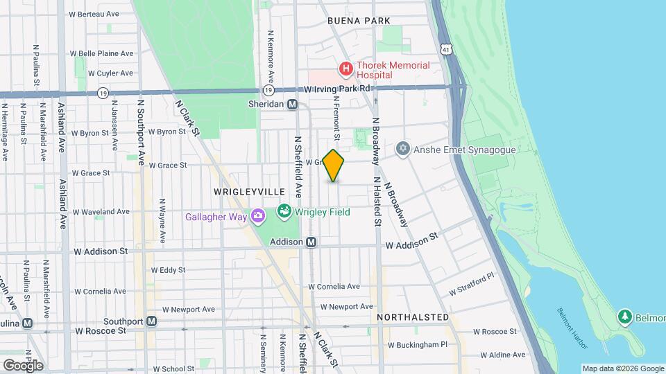 3730 N Fremont St, Unit A04K Map and Location Details