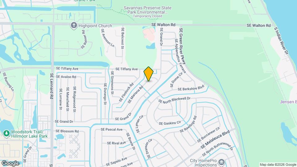 1557 SE Mariana Rd Map and Location Details