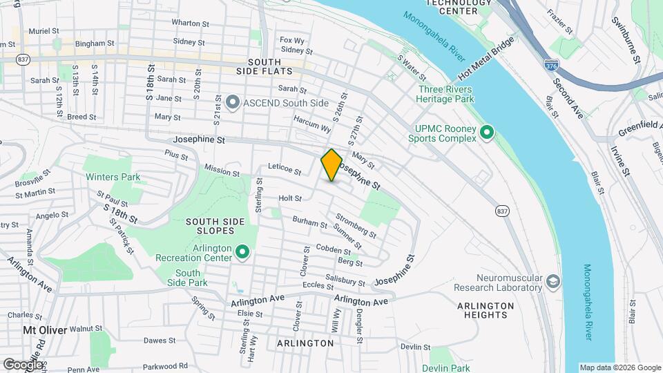2624 Stella St Map and Location Details