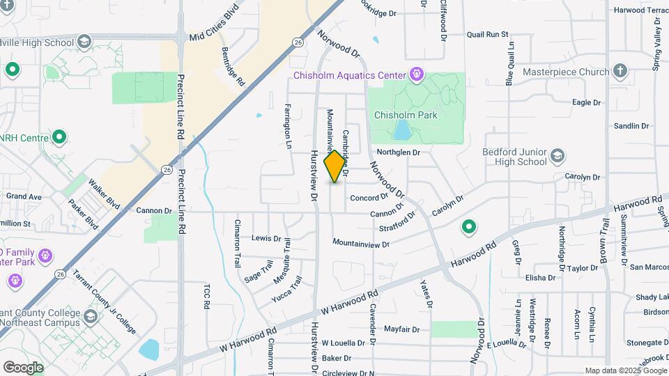 2120 Mountainview Dr Map and Location Details