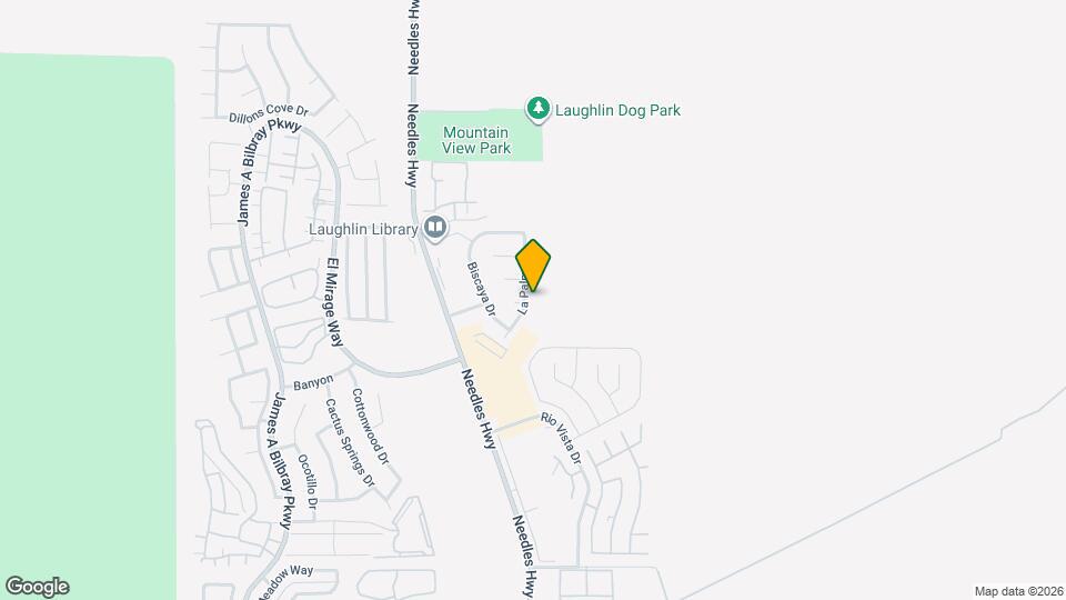 2910 La Palma Dr Map and Location Details