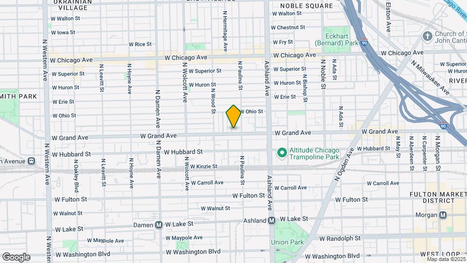 505 N Hermitage Ave, Unit 4S Map and Location Details