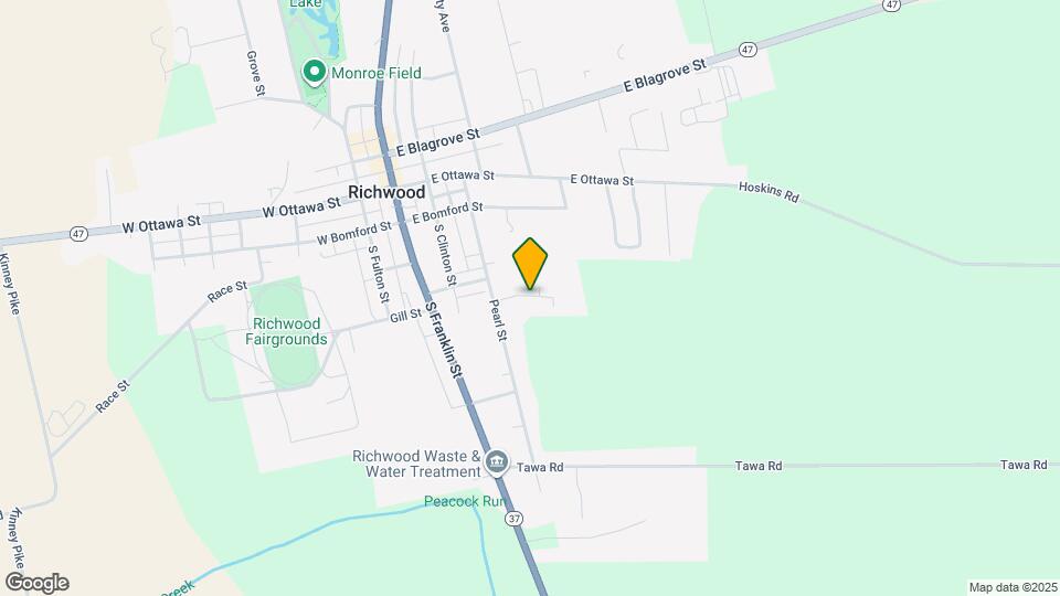 402 Forest Ln Map and Location Details