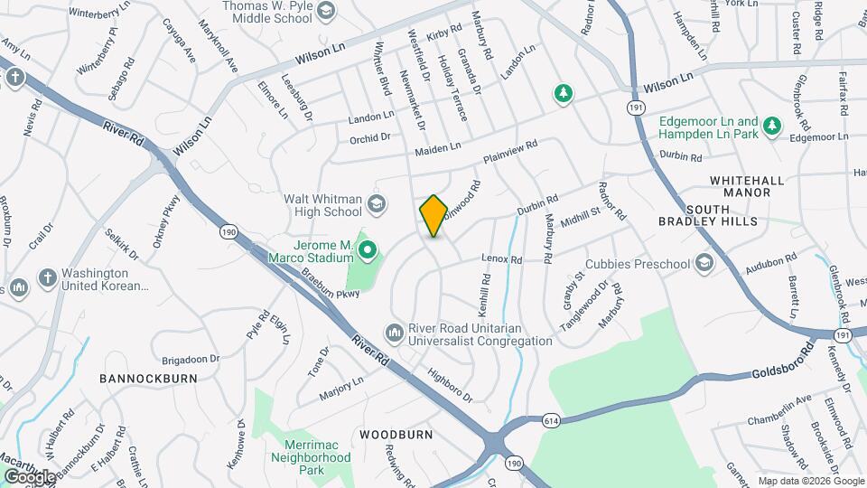 7013 Whittier Blvd Map and Location Details