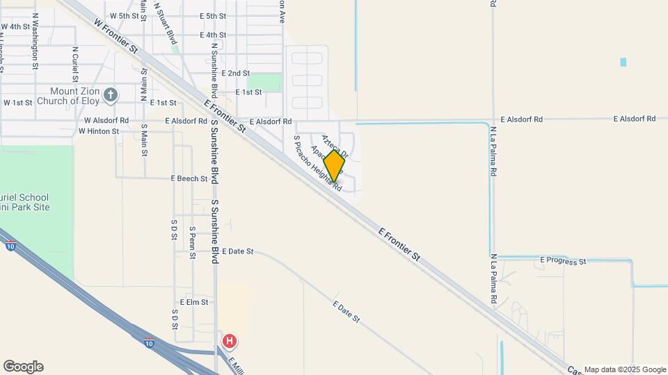 254 S Picacho Heights Rd Map and Location Details