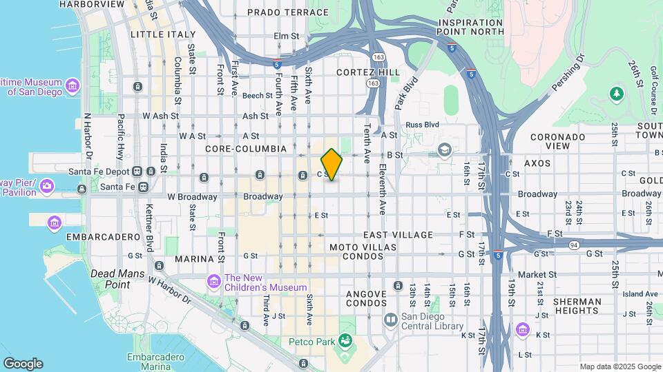 702 Broadway Map and Location Details