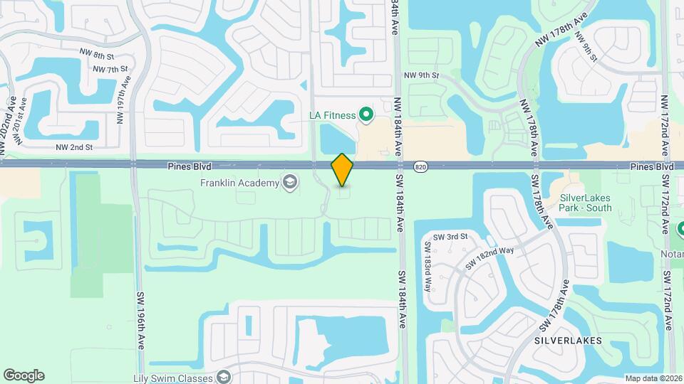 185 SW 185th Way Map and Location Details