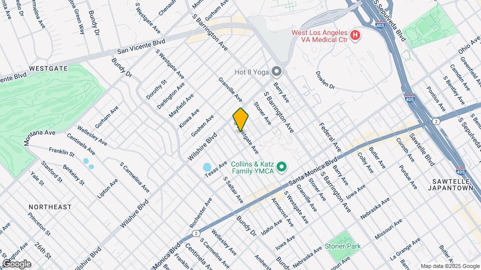 1241 S Westgate Ave Map and Location Details