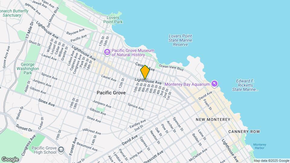 343 Lighthouse Ave Map and Location Details