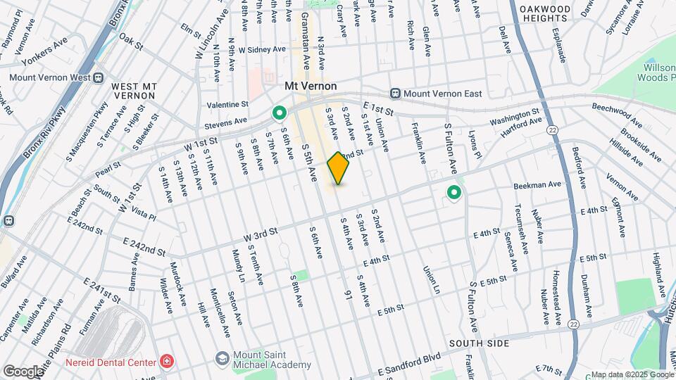 137 S Fourth Ave Mapa y Detalles de la Ubicación