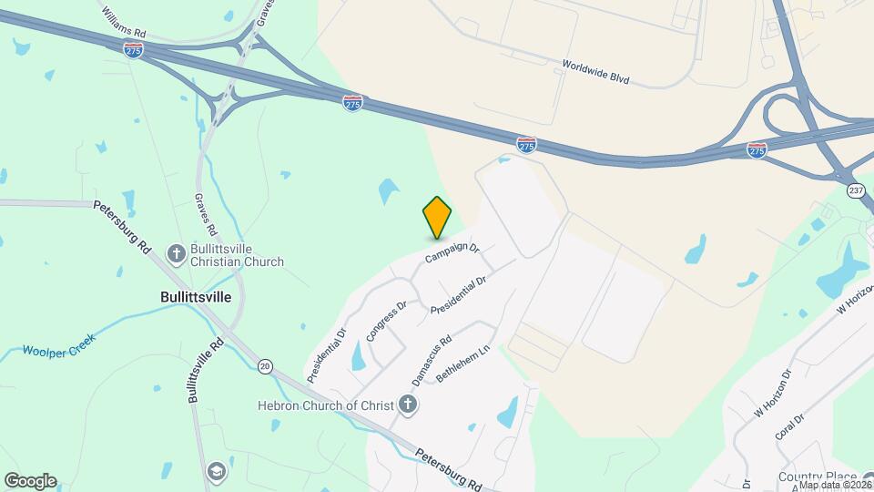 3234 Campaign Dr Map and Location Details