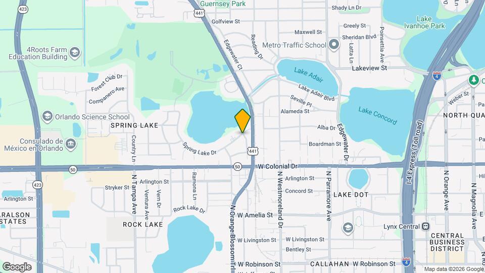 1228 Spring Lake Dr Map and Location Details